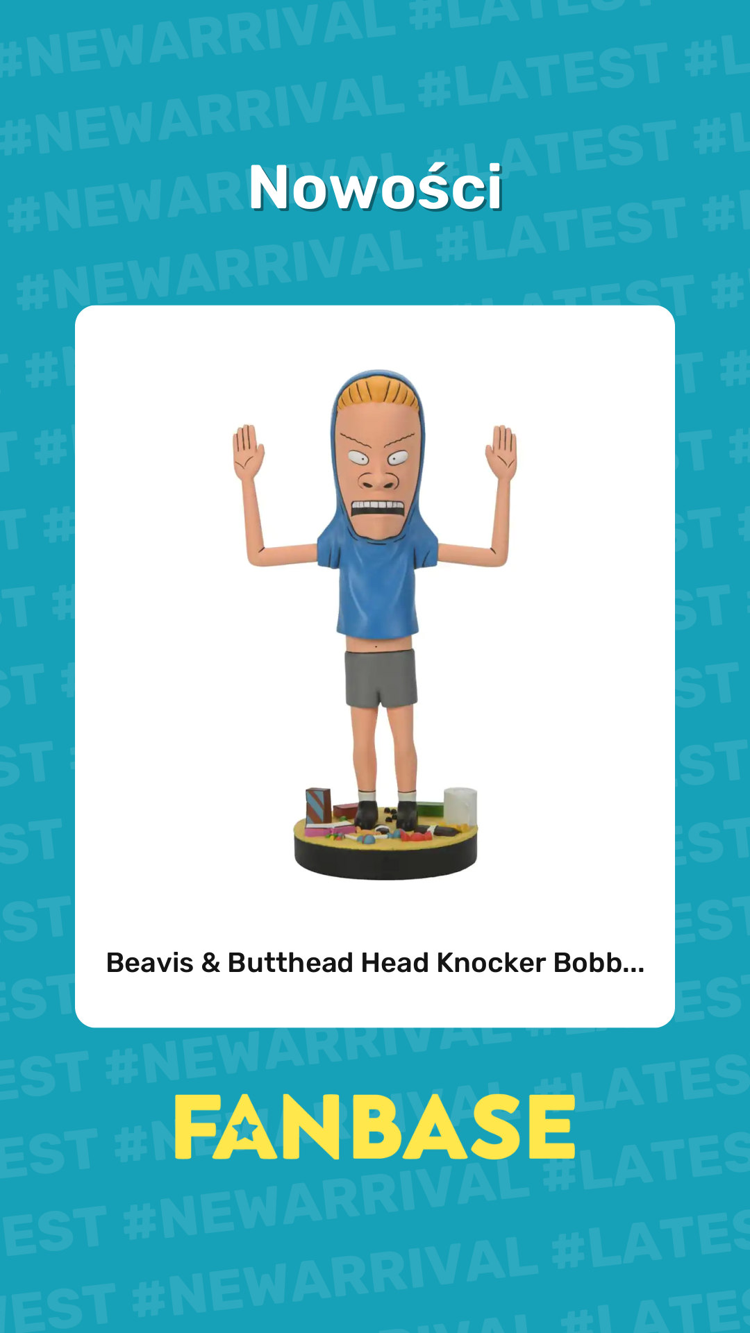 Najnowsze produkt: Beavis & Butthead Head Knocker Bobb...