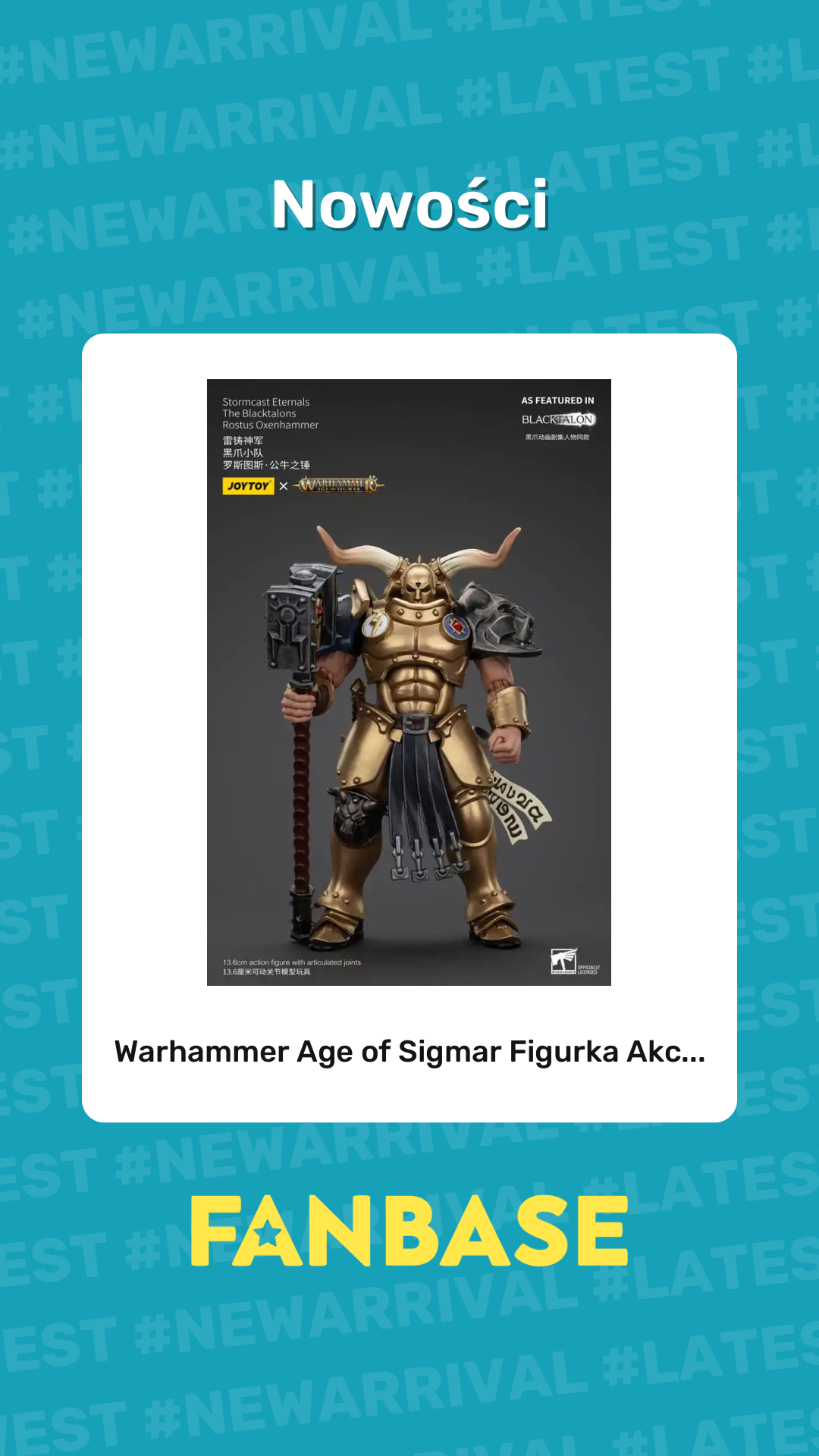 Najnowsze produkt: Warhammer Age of Sigmar Figurka Akc...