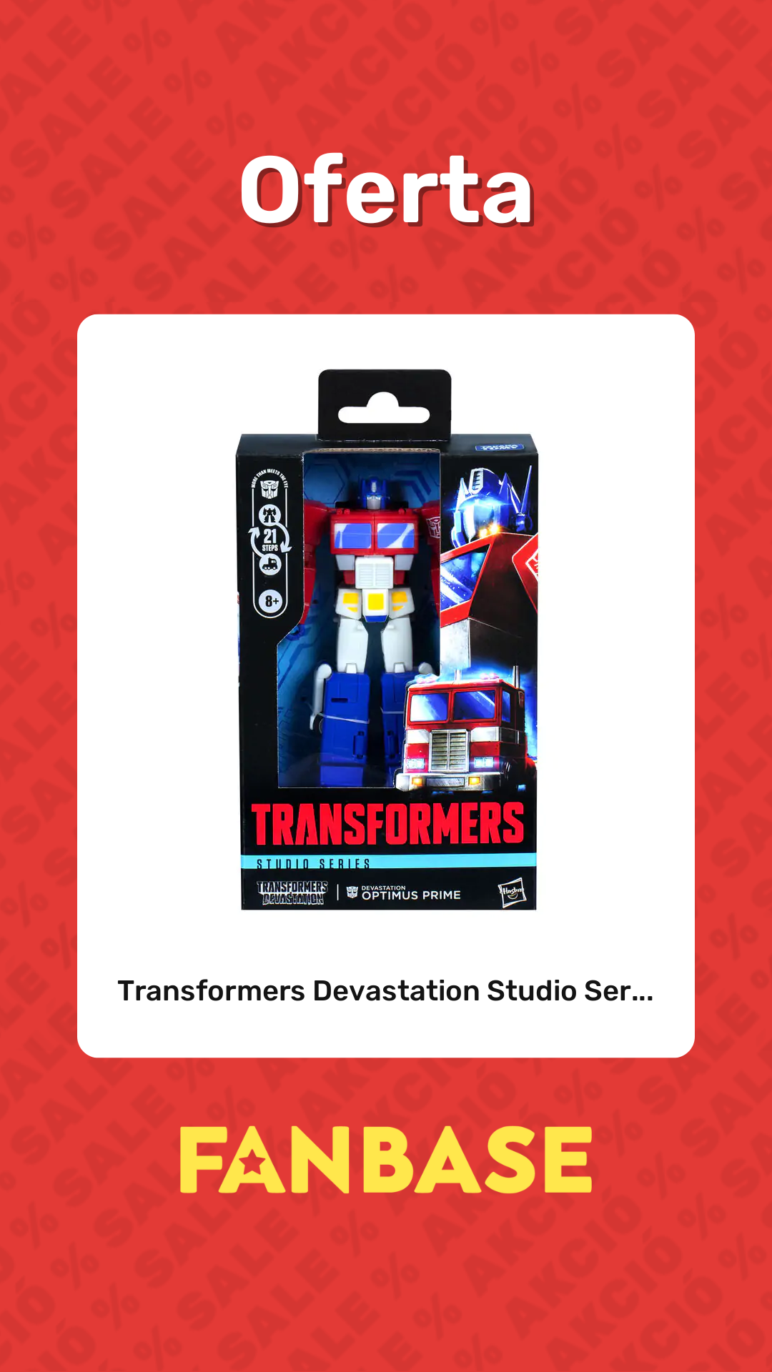 Promocja: Transformers Devastation Studio Ser...