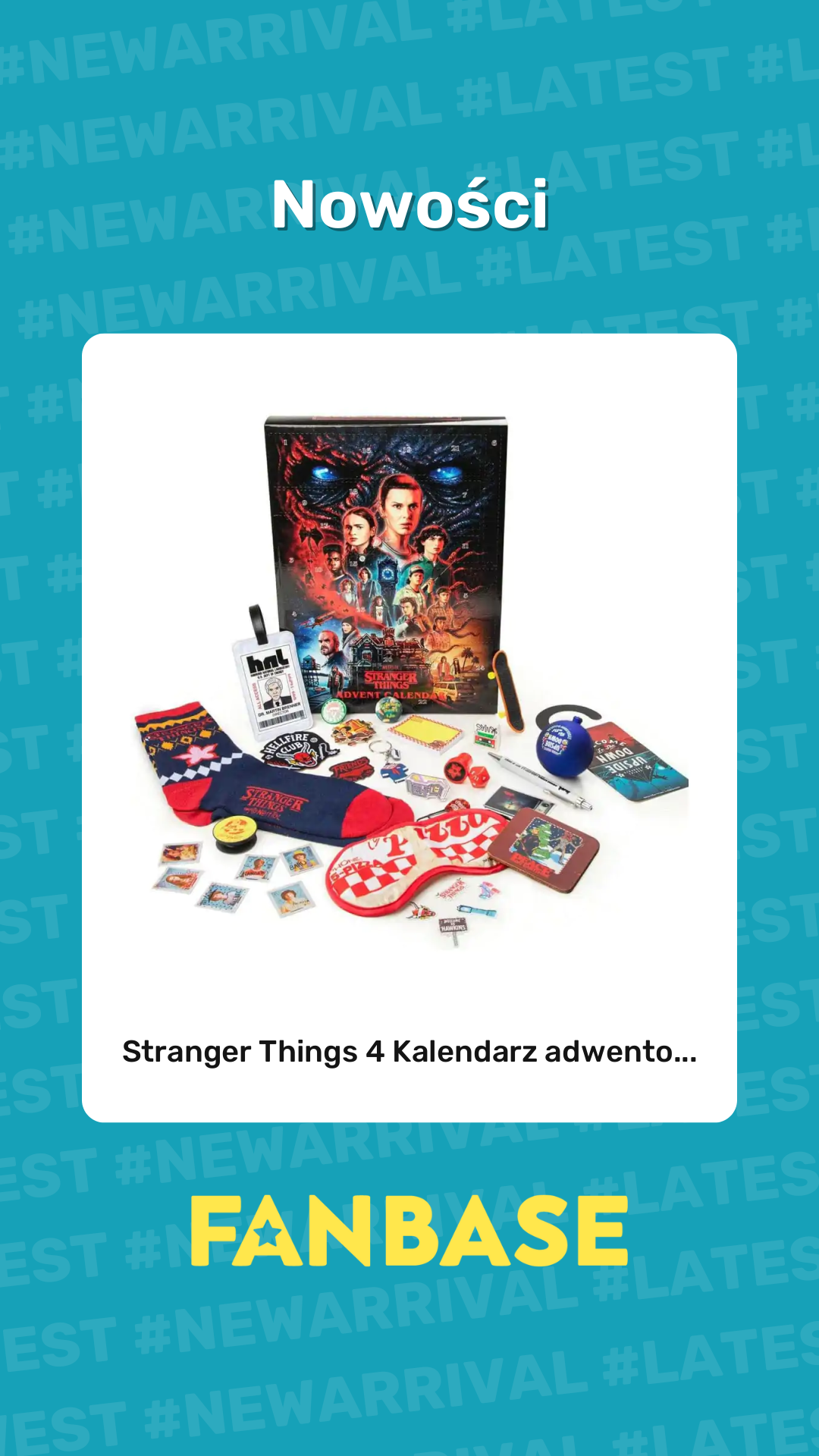 Najnowsze produkt: Stranger Things 4 Kalendarz adwento...
