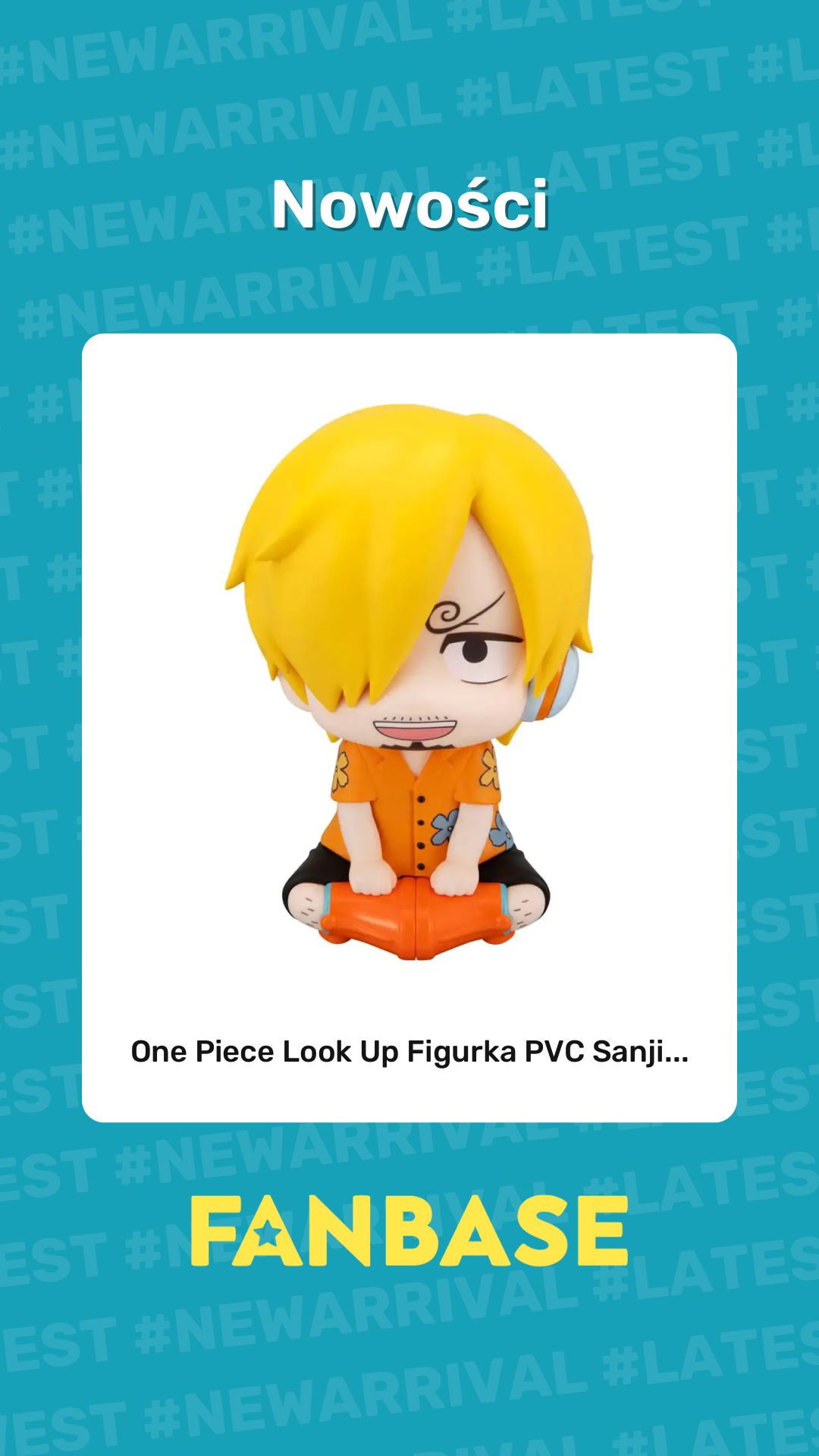 Najnowsze produkt: One Piece Look Up Figurka PVC Sanji...