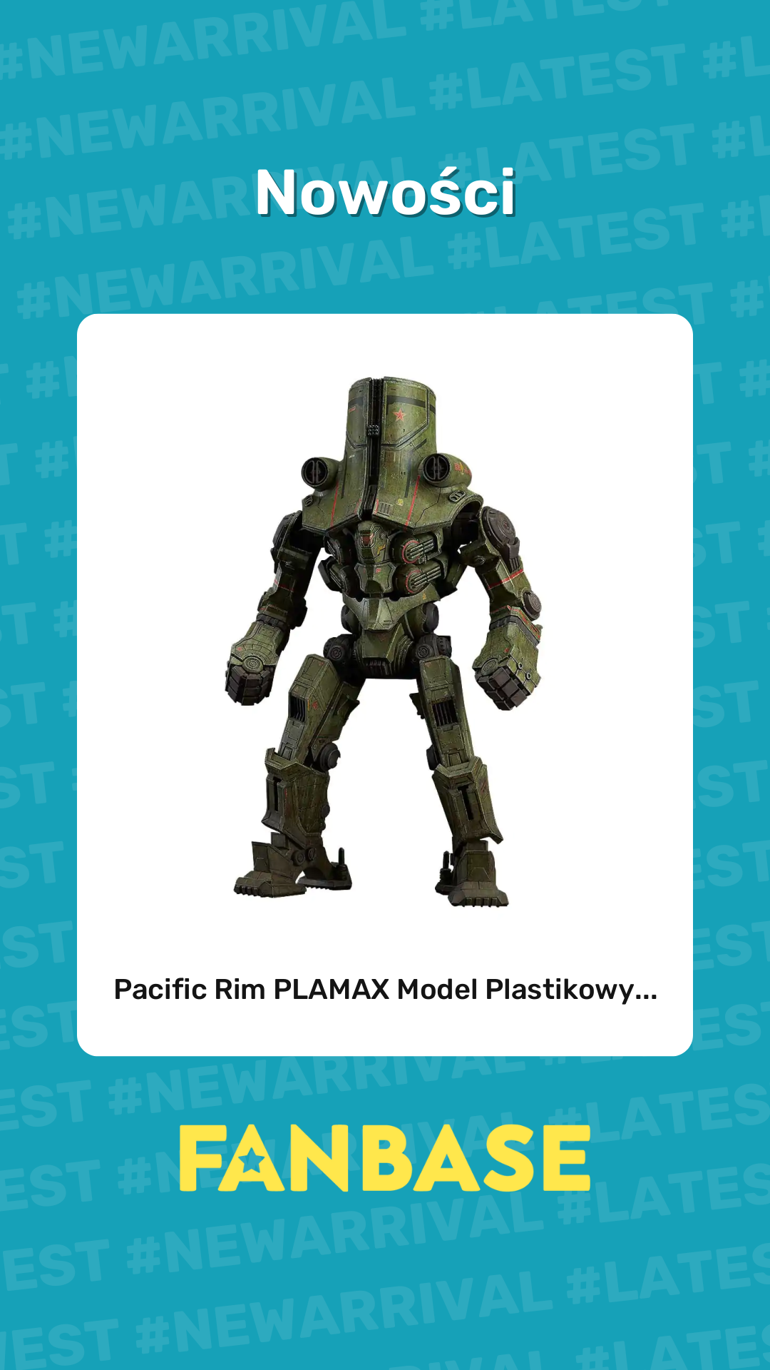 Najnowsze produkt: Pacific Rim PLAMAX Model Plastikowy...