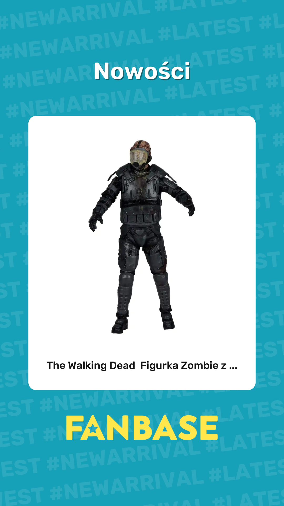 Najnowsze produkt: The Walking Dead  Figurka Zombie z ...