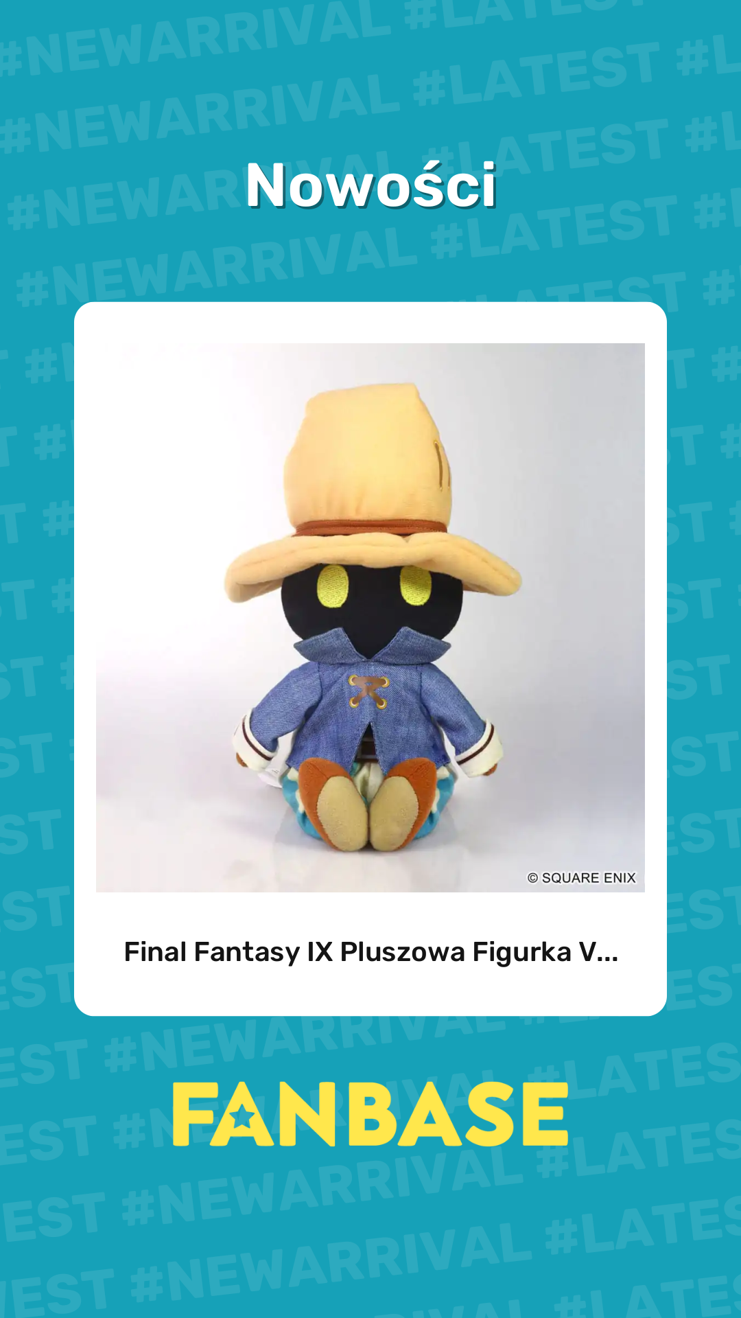 Najnowsze produkt: Final Fantasy IX Pluszowa Figurka V...