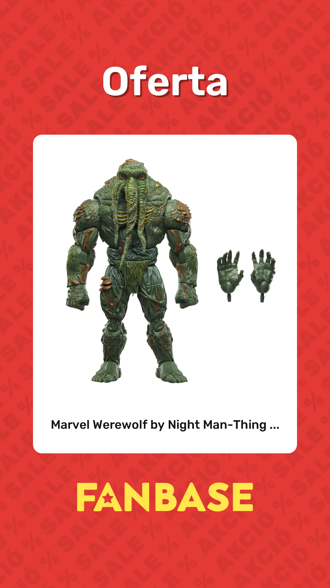 Promocja: Marvel Werewolf by Night Man-Thing ...