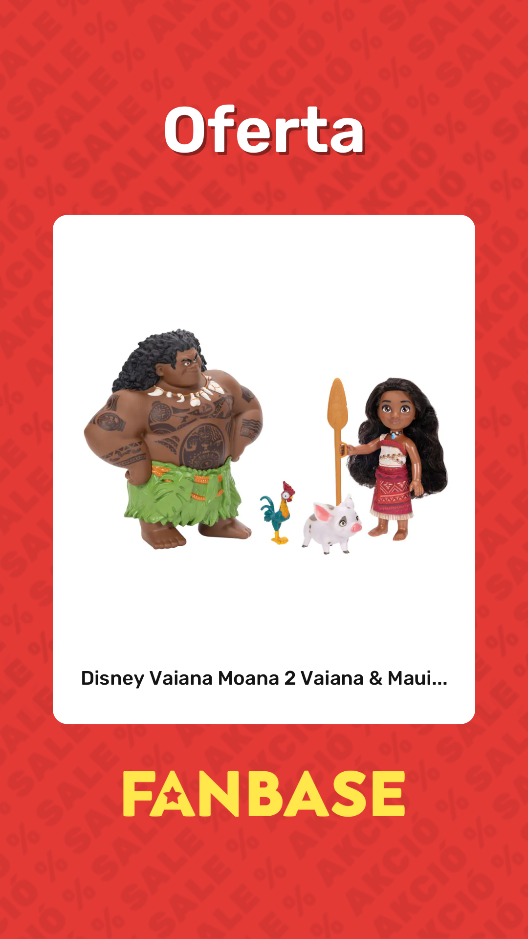Promocja: Disney Vaiana Moana 2 Vaiana & Maui...