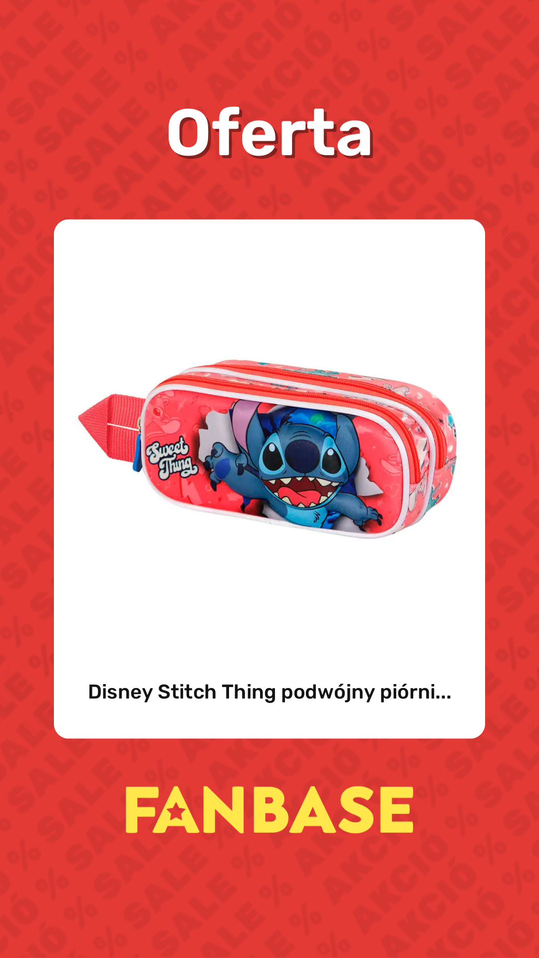 Promocja: Disney Stitch Thing podwójny piórni...