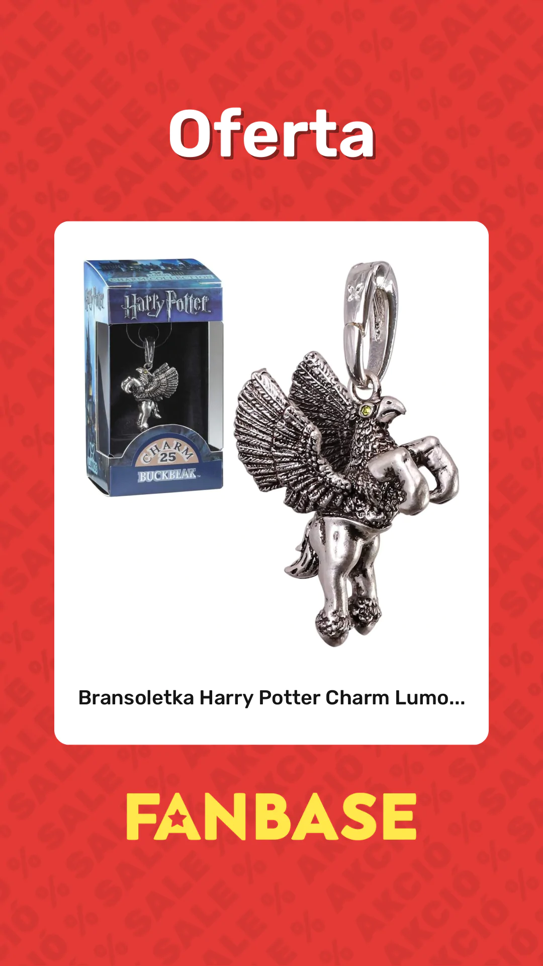 Promocja: Bransoletka Harry Potter Charm Lumo...