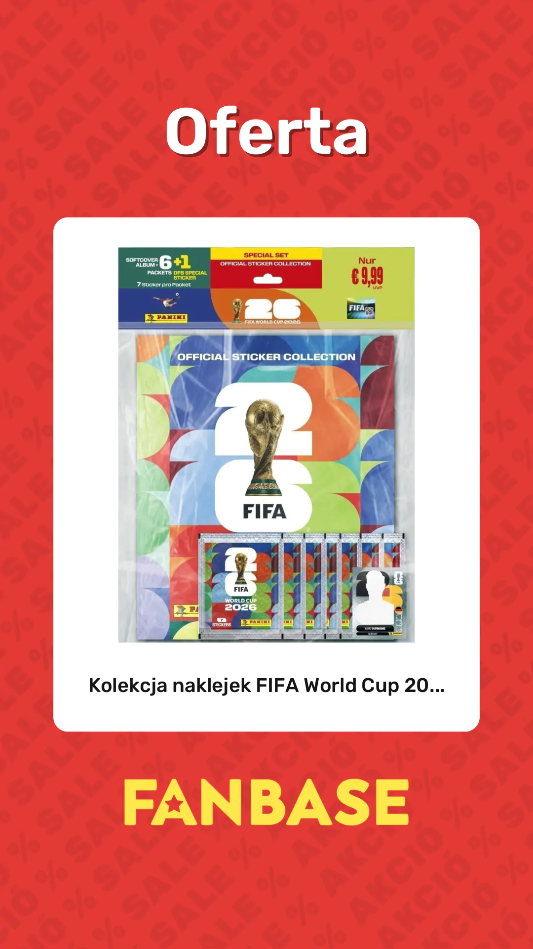 Promocja: Kolekcja naklejek FIFA World Cup 20...