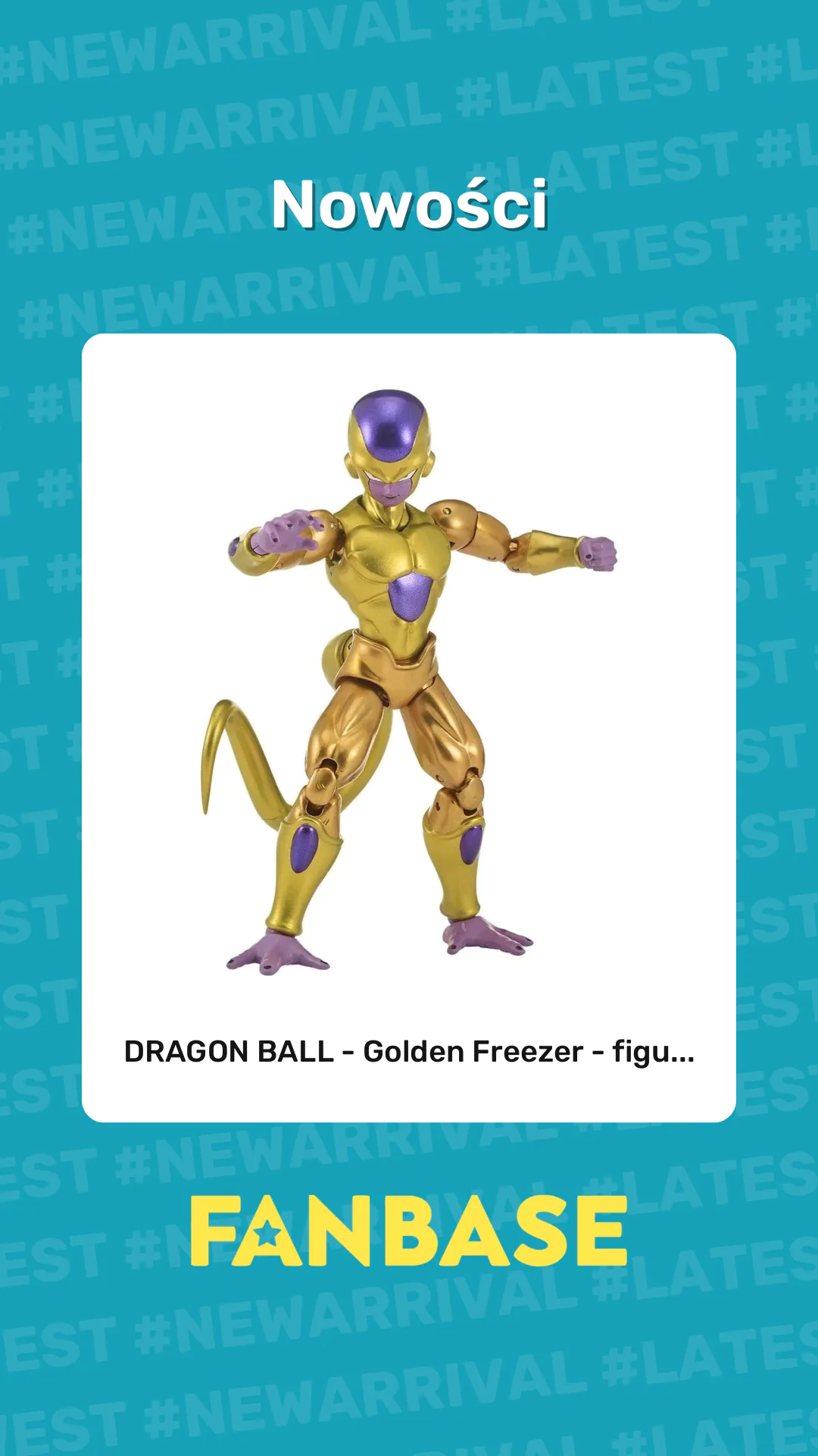 Najnowsze produkt: DRAGON BALL - Golden Freezer - figu...