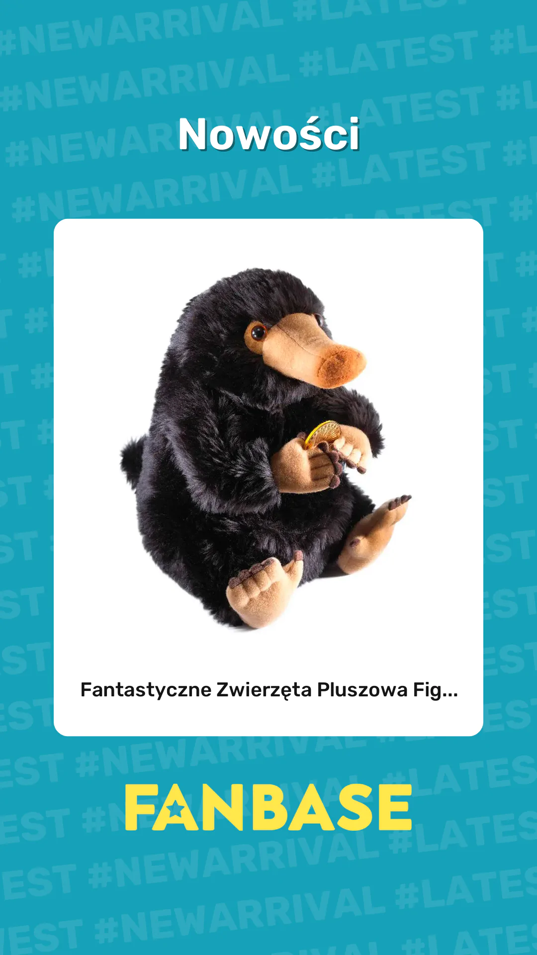 Najnowsze produkt: Fantastyczne Zwierzęta Pluszowa Fig...