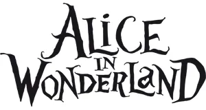 Alice's Adventures in Wonderland parasole logo