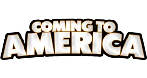 Coming to America prezenty produkty logo