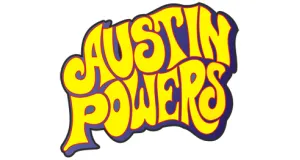 Austin Powers prezenty produkty logo