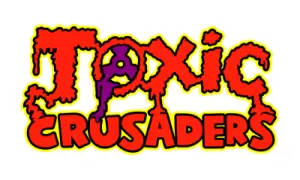 Toxic Crusaders saszetki, schowki logo