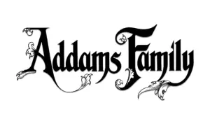 Addams Family prezenty produkty logo