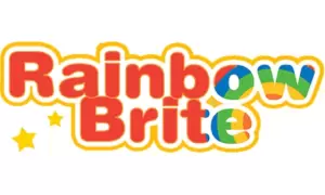 Rainbow Brite zeszyty logo