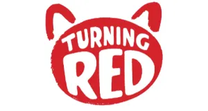 Turning Red prezenty produkty logo