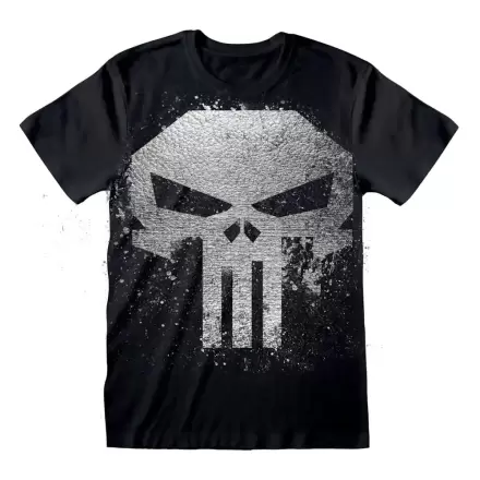 T-Shirt Punisher Skull With Metallic Ink termékfotója