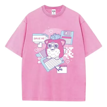 Koszulka Furby Save Me Snow Washed zdjęcie produktu