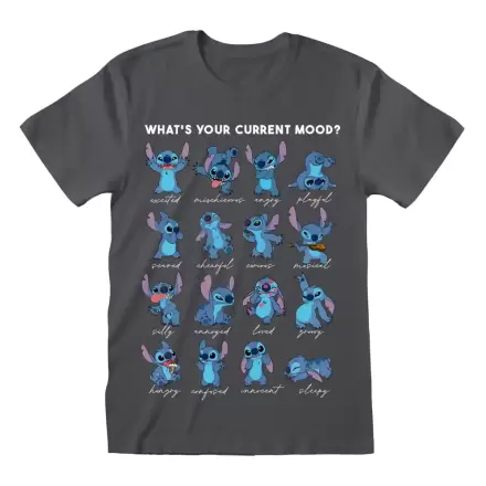 Lilo & Stitch T-Shirt Stitch Emotions Charcoal zdjęcie produktu