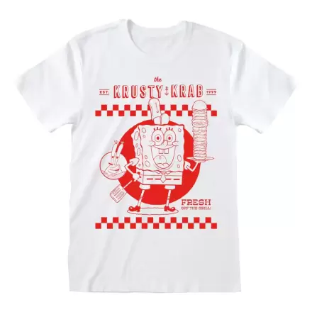 SpongeBob Squarepants T-Shirt Krusty Krab Biała Koszulka zdjęcie produktu