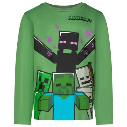 Minecraft Moby Dziecięcy T-Shirt z Długim Rękawem, Bluzka zdjęcie produktu