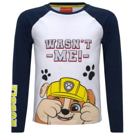 PAW Patrol czarny T-shirt z długim rękawem dla dzieci, top zdjęcie produktu