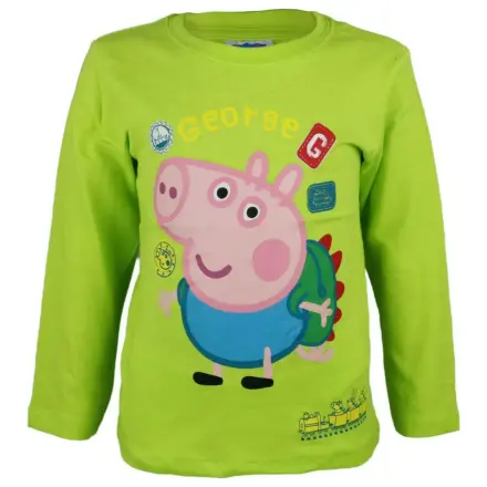 Peppa Pig George Travel Kids Long Sleeve T-Shirt Top zdjęcie produktu