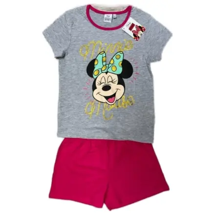 Disney Minnie Laugh Grey dziecięca krótka piżama zdjęcie produktu