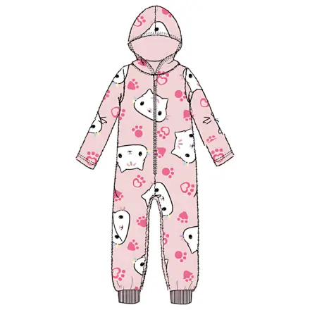 Gabi's Dollhouse Cat Pink Kids Długie Piżamy, Onesie zdjęcie produktu