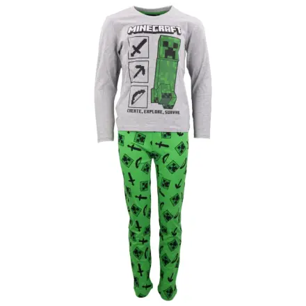 Minecraft Create, Survive Długie Piżamy dziecięce zdjęcie produktu