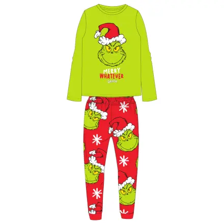The Grinch Merry Whatever Długie Piżamy dla Dzieci zdjęcie produktu
