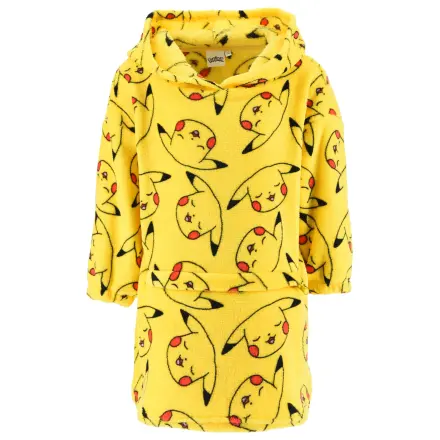 Pokemon Pikachu Nosi kocyk z polaru z pluszu Poncho zdjęcie produktu