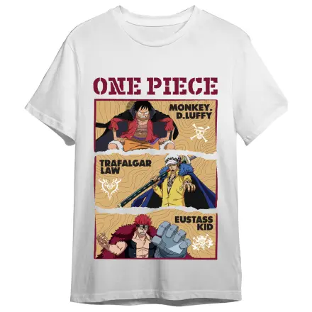 One Piece Monkey D. Luffy, Trafalgar Law & Eustass Kid koszulka dla dorosłych zdjęcie produktu