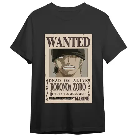 One Piece Roronoa Zoro Wanted T-shirt dla dorosłych zdjęcie produktu