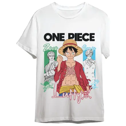 One Piece Monkey D. Luffy, Roronoa Zoro & Sanji dorosła koszulka zdjęcie produktu