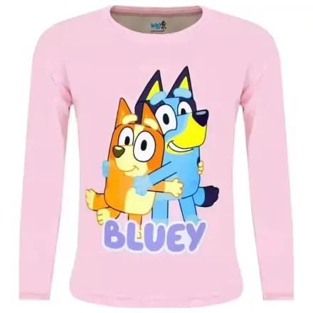 Bluey Hug Pink koszulka dziecięca z długim rękawem, top zdjęcie produktu