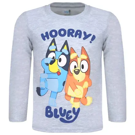 Bluey Hooray! Szara koszulka / top z długim rękawem zdjęcie produktu