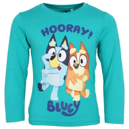 Bluey Hooray! Blue kids koszulka z długim rękawem, top zdjęcie produktu