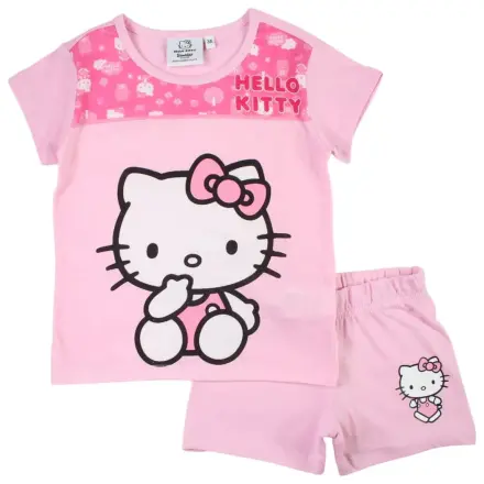 Hello Kitty Cutie Light Pink Kids Krótka Piżama zdjęcie produktu
