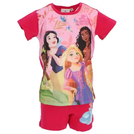 Disney Princess Friendship Pink dziecięca krótka piżama zdjęcie produktu