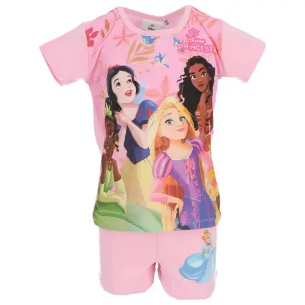 Disney Princesses Friendship Light Pink Kids krótka piżama zdjęcie produktu