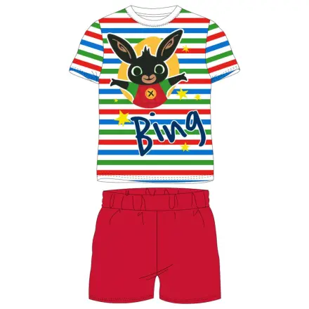 Bing Striped dziecięca krótka piżama zdjęcie produktu