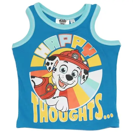 Paw Patrol Happy Thoughts Niebieska Koszulka Dziecięca z Krótkim Rękawem, Top zdjęcie produktu