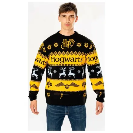 Harry Potter Sweter Świąteczny Deluxe Hogwarts Dzianinowy zdjęcie produktu