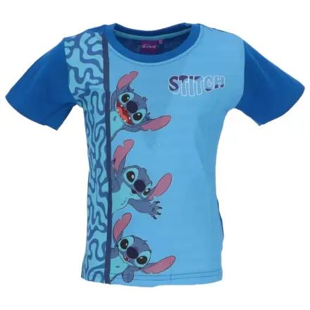 Stitch Loving Look Blue dziecięca krótka koszulka, top zdjęcie produktu