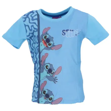 Stitch Loving Look jasnoniebieska dziecięca krótka koszulka, top zdjęcie produktu