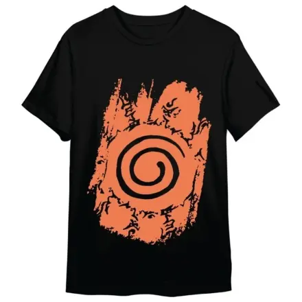 Naruto Shippuden T-Shirt Retro Logo Czarny zdjęcie produktu