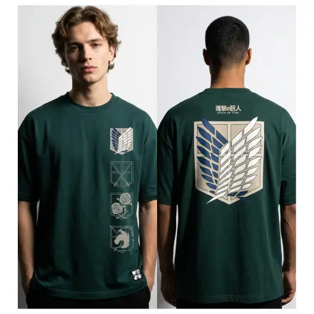 Koszulka oversize Attack on Titan Logo zdjęcie produktu